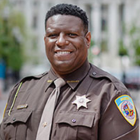 Photo of Dane County Sheriff Kalvin Barrett